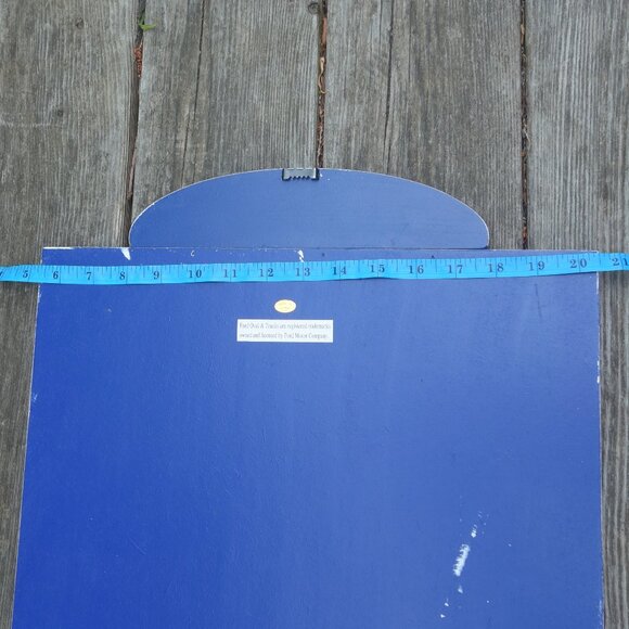 Ford Motor Company Blue Wood Border Chalk Board with Two Ford Oval Magnets - Picture 6 of 15